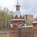 Угловая башня ограды в городе Сергиев Посад