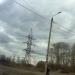 Опора ЛЭП в городе Тверь