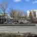 Световой фонтан в городе Екатеринбург
