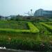 Circular Roundabout Garden in Yangon city