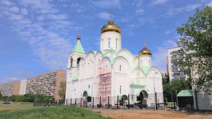 Храм Андрея Боголюбского в Текстильщиках Москва