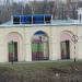 Железные ворота (северный вход на стадион) в городе Тверь