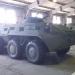 Советский бронетранспортер ГАЗ-5903 (БТР-80) в городе Кубинка