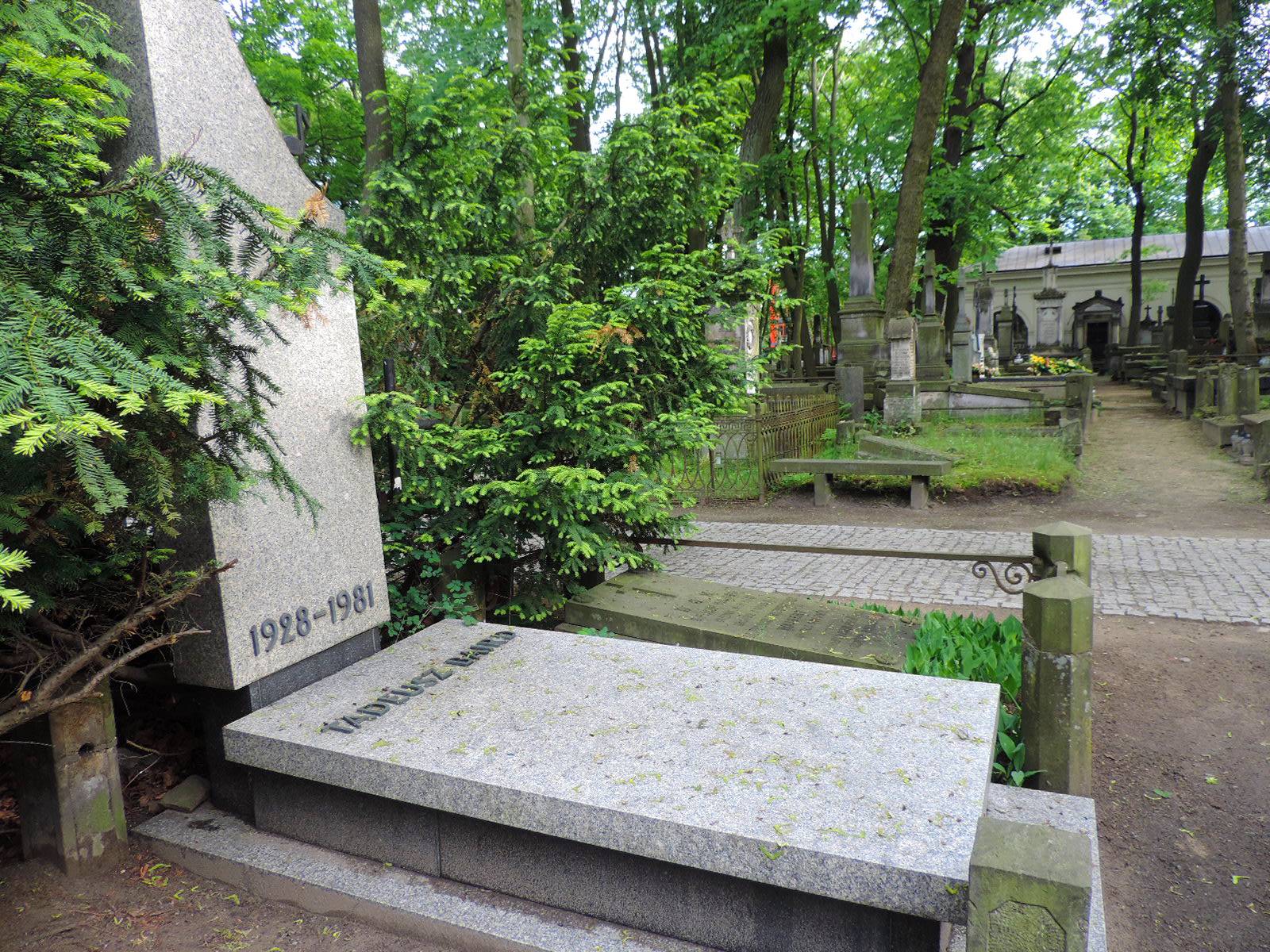 The Grave Of Tadeusz Baird Warsaw