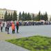 Центральная площадь в городе Сокол