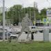 Скульптура «Футболист» в городе Екатеринбург