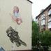 Mural Cosmonaut in Zhytomyr city