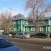 Снесённый деревянный дом Симоновской слободы в городе Москва