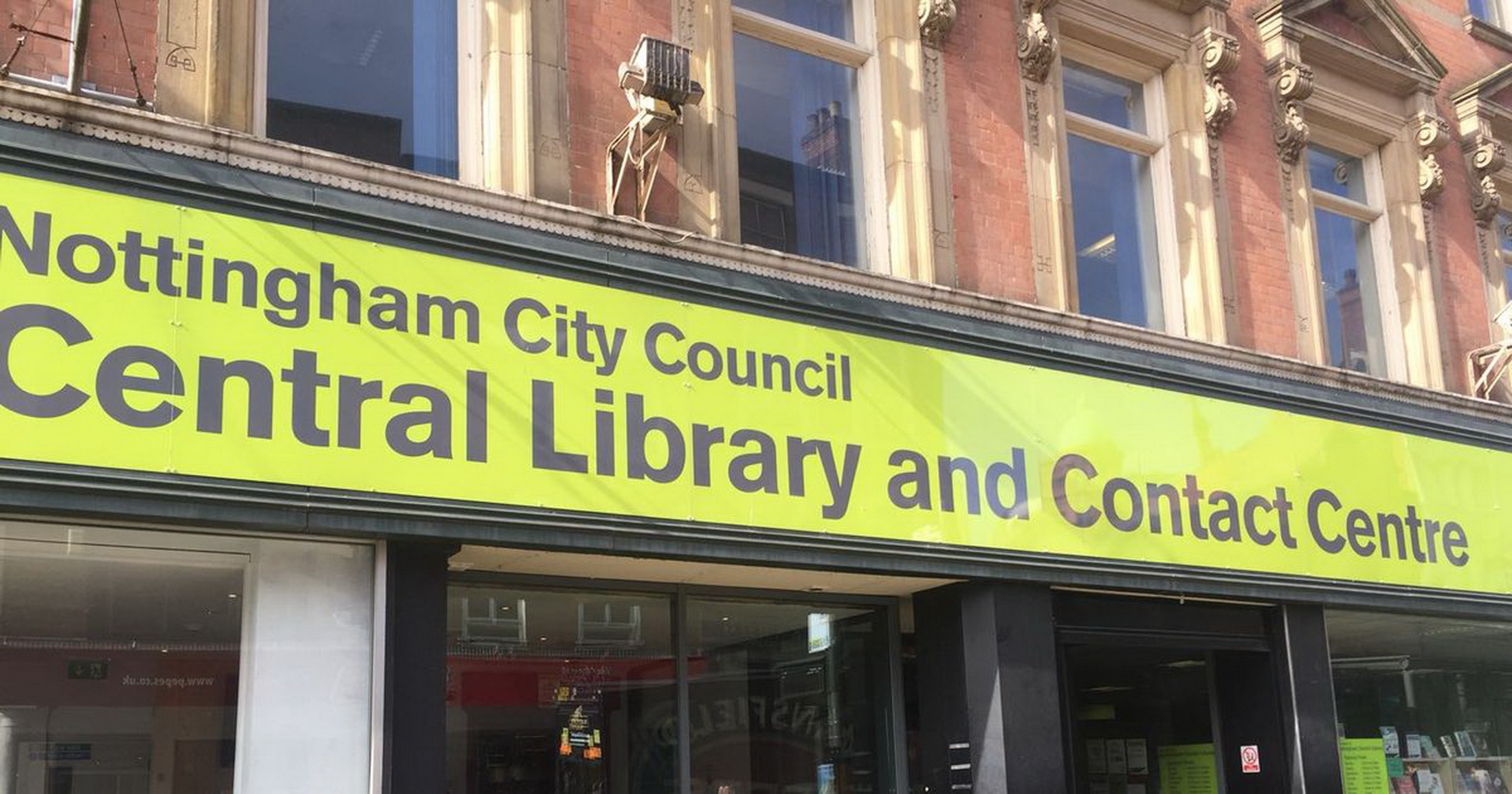 Nottingham Central Library Nottingham