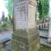The grave of Aleksander Antoni Le Brun in Warsaw city