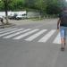 Пешеходный переход в городе Вишнёвое