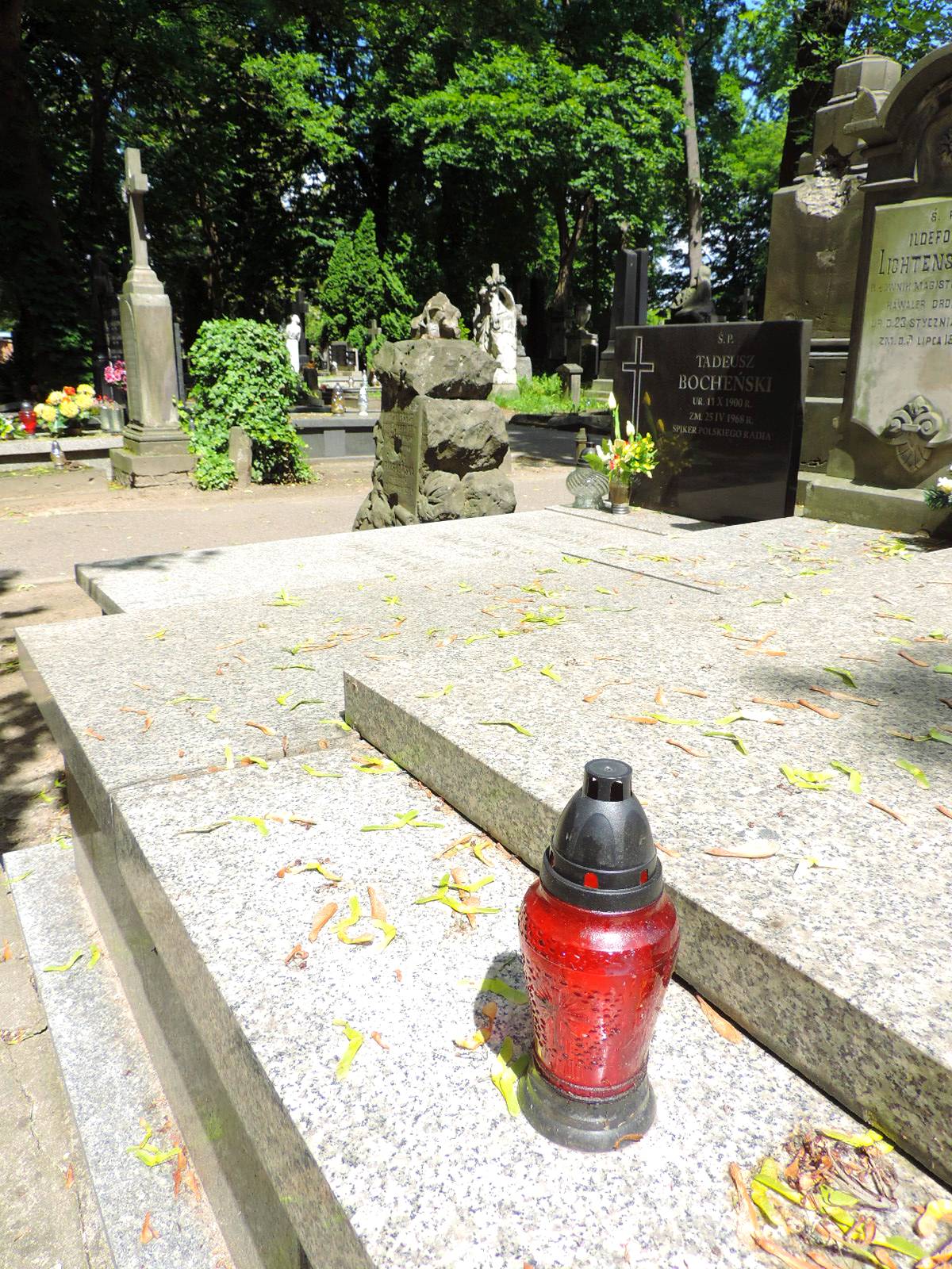 The Grave Of Tadeusz Boche Ski Warsaw