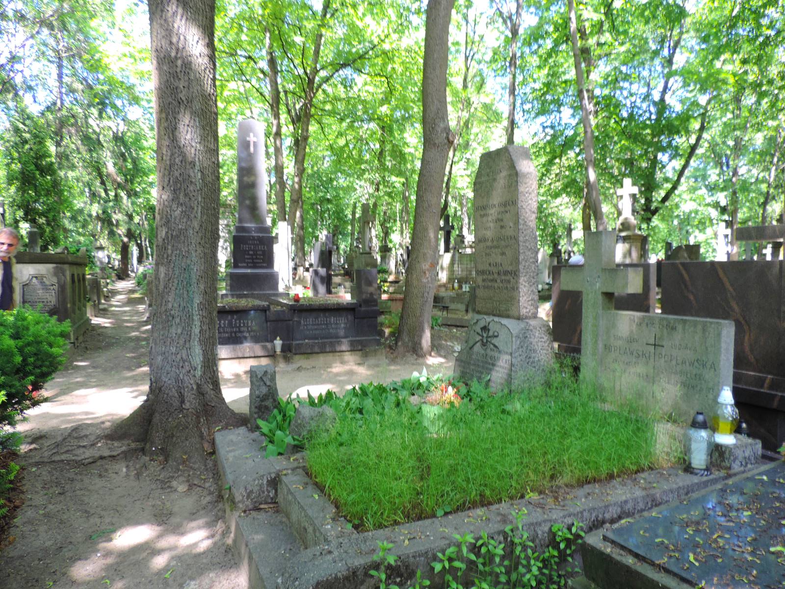 The Grave Of Maria Osiecka-kuminek - Warsaw