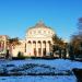 Aetheneum Park in Bucharest city