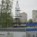 Опора ЛЭП в городе Кимры