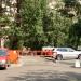 Шлагбаум в городе Москва
