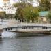 Пешеходный мост в городе Москва