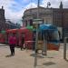 Royal Centre Tram Stop in Nottingham city