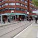 Royal Centre Tram Stop in Nottingham city