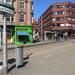 Royal Centre Tram Stop in Nottingham city