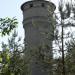 Half-destroyed water tower