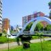 Footbridge in Tirana city