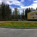 Клумба в городе Гатчина