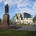 Сквер вокруг памятника Максиму Горькому в городе Москва