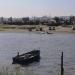 Паромная переправа (лодка на канате) в городе Иркутск