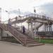 Пешеходный мост через железнодорожные пути на ст. Кубинка I в городе Кубинка