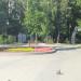 Цветник в городе Москва