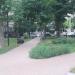 Небольшой сквер в городе Москва