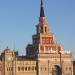 Главная башня Казанского вокзала в городе Москва