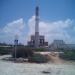 Reading  chimney tower in Tel Aviv-Yafo city