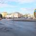 Разделительный островок в городе Москва