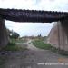 Puente de ferrocarril en la ciudad de Pergamino