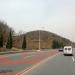 Сопка в городе Люйшунькоу