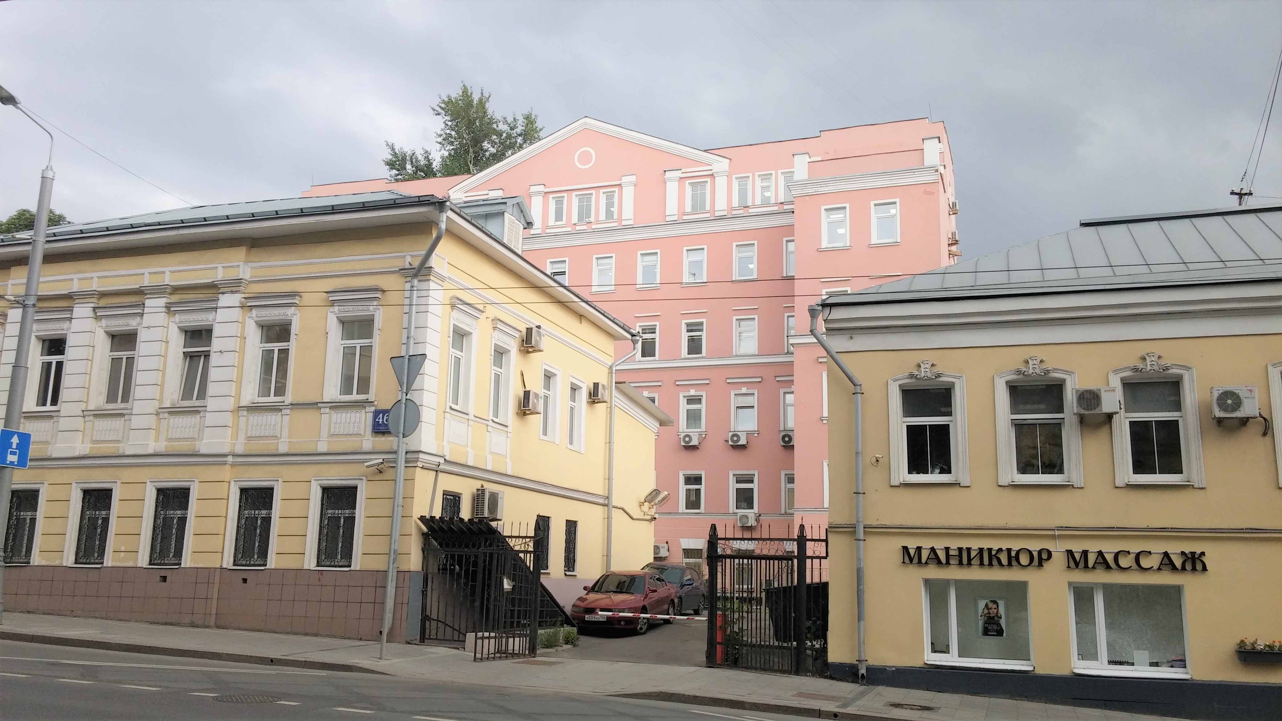Пестовский переулок д. 14 на карте Москвы