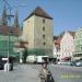 Alter Kornmarkt (lt) in Regensburg city