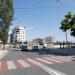 Roundabout in Tirana city