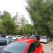 Attended car park in Warsaw city