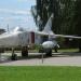 Самолет СУ-24М в городе Быхов
