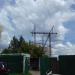 Опора ЛЭП в городе Красногорск