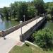 St. Mary's Lake Traverse Bridge in Mundelein, Illinois city