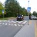 Наземный нерегулируемый пешеходный переход в городе Паланга
