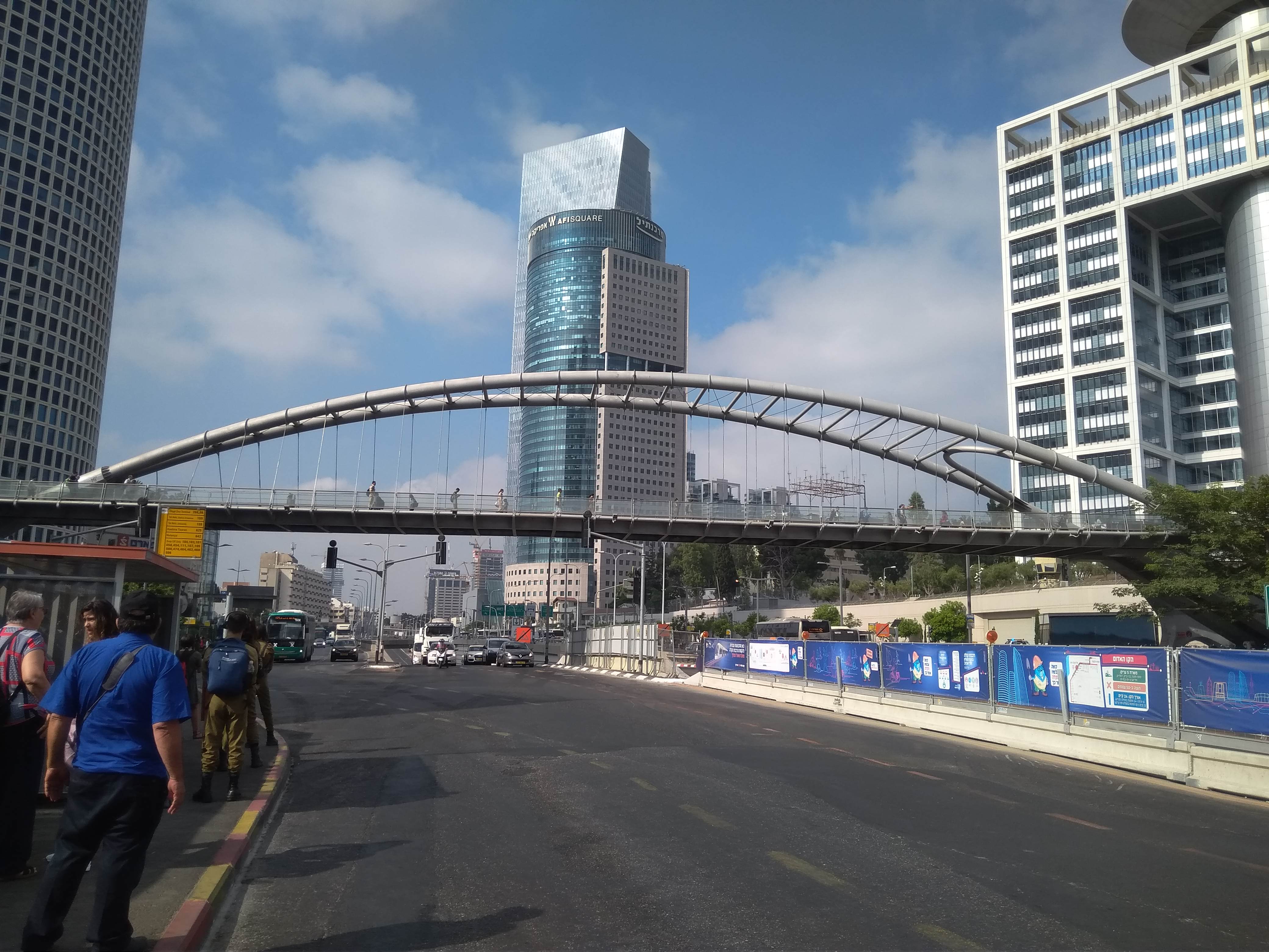 Azrieli Center - Pedestrian bridge - Greater Tel Aviv