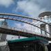 Azrieli Center - Pedestrian bridge in Tel Aviv-Yafo city