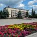 Центральная площадь в городе Изюм