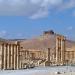 Развалины Большой колоннады (ru) in Palmyra (Tadmur) city