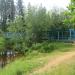 Пешеходный мостик в городе Вырица